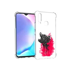 Чехол MyPads Tocco для Vivo Y17 медведь в дымке (PT136369.382.463)