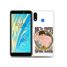 Чехол MyPads Tocco для BQ 5740G Spring Пасть порву