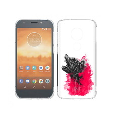 Чехол MyPads Tocco для Motorola Moto E5 Play медведь в дымке (PT227065.372.463)
