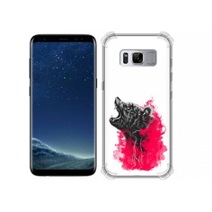 Чехол MyPads Tocco для Samsung Galaxy S8 медведь в дымке (PT62300.601.463)
