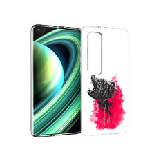 Чехол MyPads Tocco для Xiaomi Mi 10 Ultra медведь в дымке (PT156404.264.463)