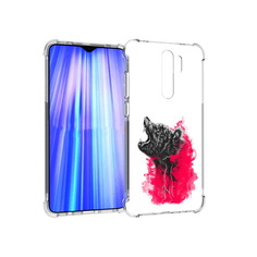 Чехол MyPads Tocco для Xiaomi Redmi Note 8 Pro медведь в дымке (PT135544.276.463)