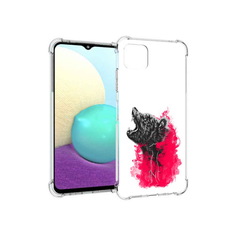 Чехол MyPads Tocco для Samsung Galaxy A22s 5G медведь в дымке (PT226906.544.463)