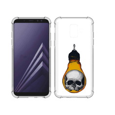 Чехол MyPads Tocco для Samsung Galaxy A6 (2018) череп в лампочке (PT111558.582.676)