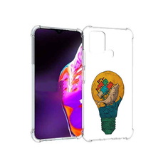 Чехол MyPads Tocco для Infinix Hot 10s кит в лампочке с парусами