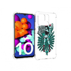 Чехол MyPads Tocco для Xiaomi Redmi 10C нарисованная девушка в татуировках