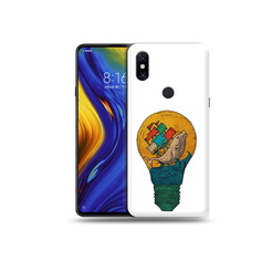 Чехол MyPads Tocco для Xiaomi Mi Mix 3 кит в лампочке с парусами (PT119757.326.387)