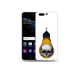 Чехол MyPads Tocco для Huawei P10 череп в лампочке (PT60870.50.676)