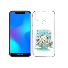 Чехол MyPads Tocco для Doogee X70 Счастливый чемодан