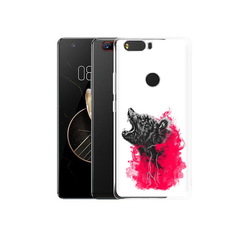 Чехол MyPads Tocco для ZTE Nubia Z17 медведь в дымке (PT75244.452.463)