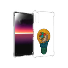 Чехол MyPads Tocco для Sony Xperia L4 кит в лампочке с парусами (PT227010.235.387)