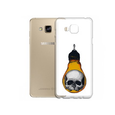 Чехол MyPads Tocco для Samsung Galaxy J5 Prime череп в лампочке (PT66772.570.676)