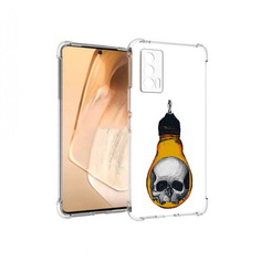 Чехол MyPads Tocco для Vivo iQOO Neo 5 череп в лампочке (PT226960.398.676)