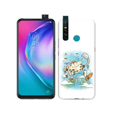 Чехол MyPads Tocco для Tecno Camon 15 Pro Счастливый чемодан