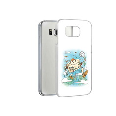 Чехол MyPads Tocco для Samsung Galaxy S6 Счастливый чемодан (PT12300.506.166)