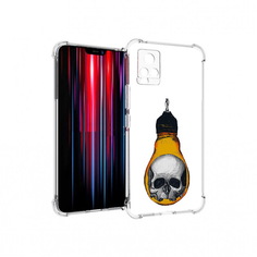 Чехол MyPads Tocco для Vivo V20 PRO череп в лампочке (PT226964.386.676)