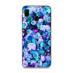 Чехол на Samsung Galaxy A20 "Цветочный ковер" Case Place