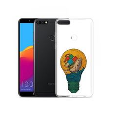 Чехол MyPads Tocco для Honor 7C Pro кит в лампочке с парусами (PT113786.47.387)