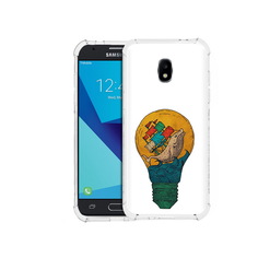 Чехол MyPads Tocco для Samsung Galaxy J3 (2017) кит в лампочке с парусами