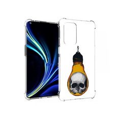 Чехол MyPads Tocco для OnePlus 9 череп в лампочке (PT159409.128.676)