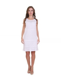 Платье женское Ганг №19-227-1 белое S