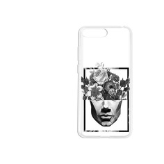 Чехол MyPads Tocco для Honor 6 Plus черно белая ваза в абстракции (PT11207.67.678)