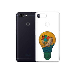 Чехол MyPads Tocco для Asus ZenFone Max Plus M1 (ZB570TL) кит в лампочке с парусами