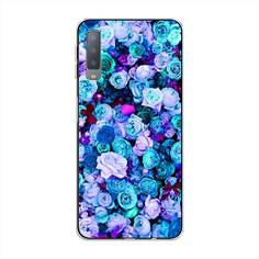 Чехол на Samsung Galaxy A7 2018 "Цветочный ковер" Case Place