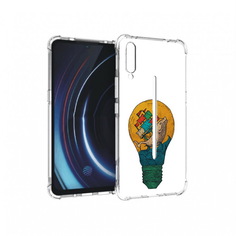 Чехол MyPads Tocco для Vivo iQOO кит в лампочке с парусами (PT226955.389.387)