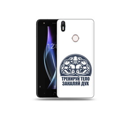 Чехол MyPads Tocco для BQ Aquaris X бодибилдинг закаляй дух