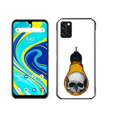 Чехол MyPads Tocco для Umidigi A7 Pro череп в лампочке