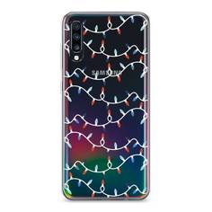 Чехол на Samsung Galaxy A70 "Разноцветная гирлянда" Case Place