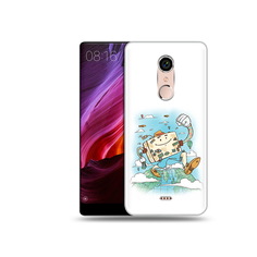Чехол MyPads Tocco для BQ 5050 Strike Счастливый чемодан
