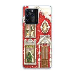 Чехол на ZTE Blade V30 "Пряничный домик" Case Place