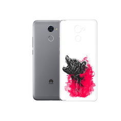 Чехол MyPads Tocco для Huawei Enjoy 7 Plus медведь в дымке (PT74186.70.463)