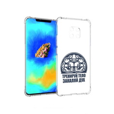 Чехол MyPads бодибилдинг закаляй дух для Huawei Mate 20 Pro