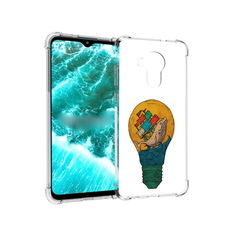 Чехол MyPads Tocco для Nokia C30 кит в лампочке с парусами (PT227054.117.387)