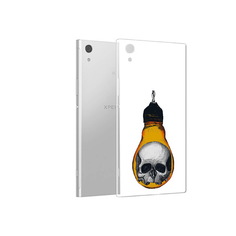 Чехол MyPads Tocco для Sony Xperia XA1 череп в лампочке (PT67093.240.676)