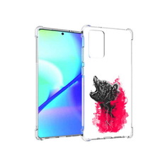 Чехол MyPads Tocco для Samsung Galaxy Note 20 медведь в дымке (PT152536.527.463)