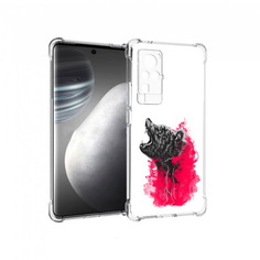 Чехол MyPads Tocco для Vivo X60 pro медведь в дымке (PT226972.385.463)