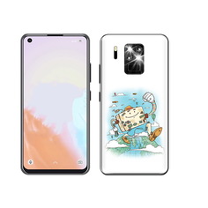 Чехол MyPads Tocco для Oukitel C18 Pro Счастливый чемодан