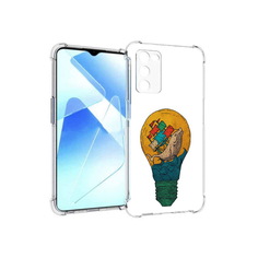 Чехол MyPads Tocco для Infinix Zero X Pro кит в лампочке с парусами