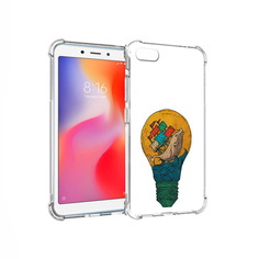 Чехол MyPads Tocco для Xiaomi Redmi 6A кит в лампочке с парусами (PT113916.305.387)