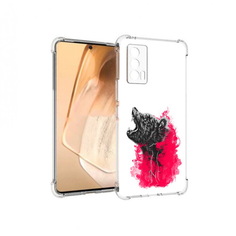 Чехол MyPads Tocco для Vivo iQOO Neo 5 медведь в дымке (PT226960.398.463)