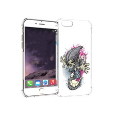 Чехол MyPads Tocco для Apple iPhone 6 нарисованный скелет на скейт борде (PT54043.605.512)