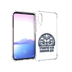 Чехол MyPads Tocco для Meizu 16XS бодибилдинг закаляй дух (PT136345.89.234)