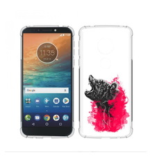 Чехол MyPads Tocco для Motorola Moto G4 Play медведь в дымке (PT115793.374.463)