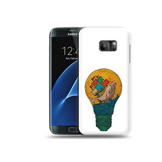 Чехол MyPads Tocco для Samsung Galaxy S7 кит в лампочке с парусами