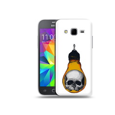 Чехол MyPads Tocco для Samsung Galaxy Core Prime череп в лампочке (PT11933.566.676)