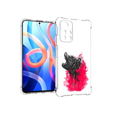 Чехол MyPads Tocco для Xiaomi Poco M4 Pro 5G медведь в дымке (PT200061.301.463)